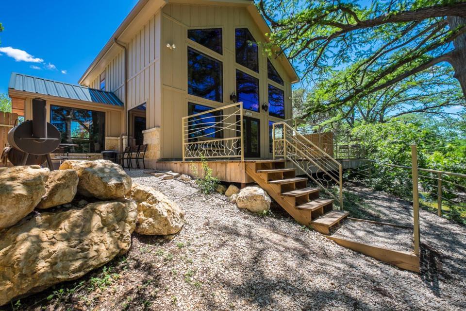 River Bluff Cabins Rio Frio Extérieur photo