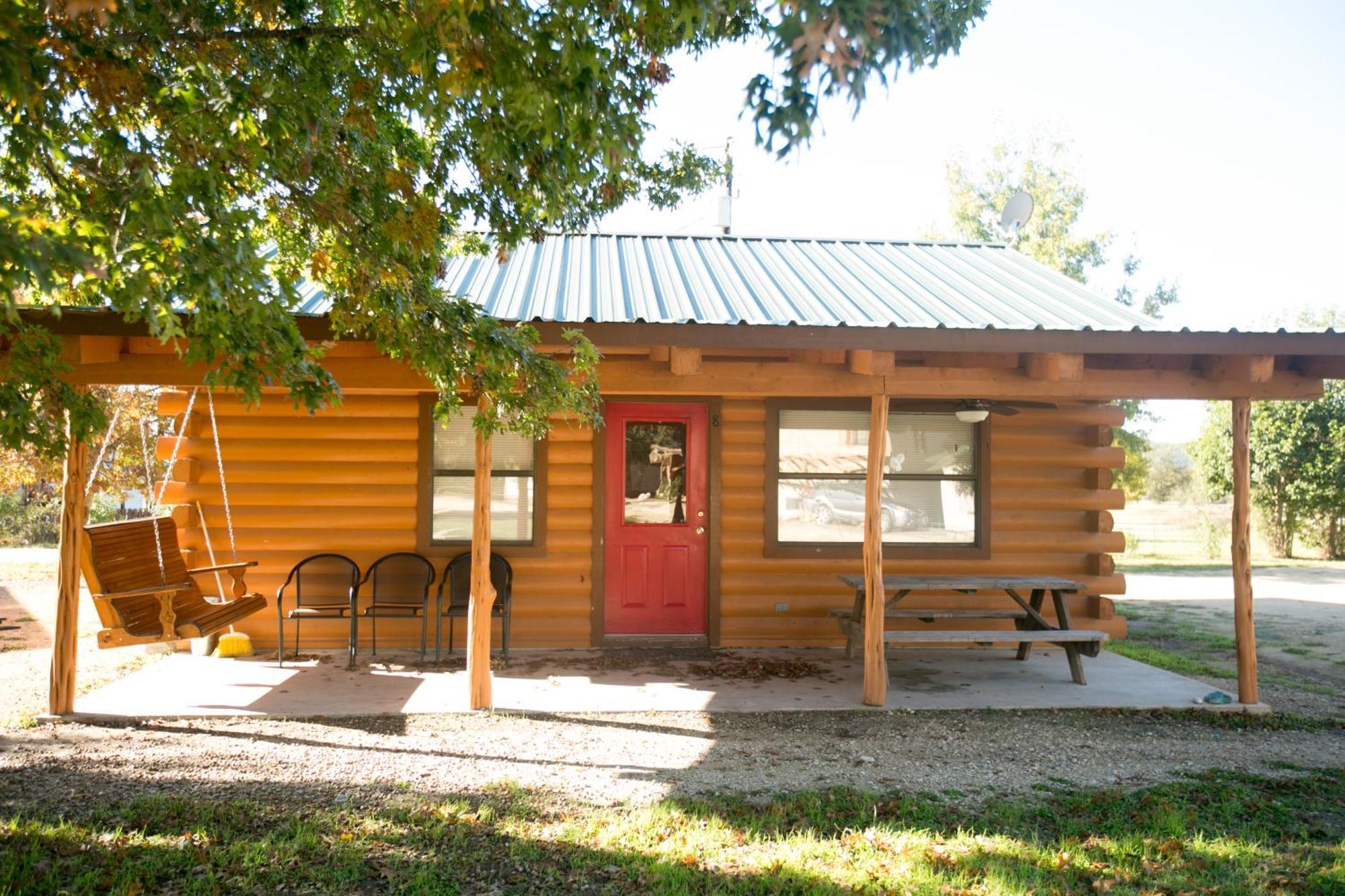 River Bluff Cabins Rio Frio Extérieur photo
